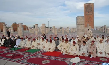 إقامة صلاة الاستسقاء بمسجد حسان بحضور ولي العهد الأمير مولاي الحسن