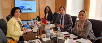 المدير العام للمكتب المغربي للملكية الصناعية والتجارية يستقبل سفيرة المكسيك بالمغرب