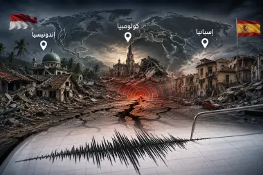 من إندونيسيا إلى كولومبيا وإسبانيا.. العلم يكشف حقيقة تزامن الزلازل التي هزّت العالم مؤخراً