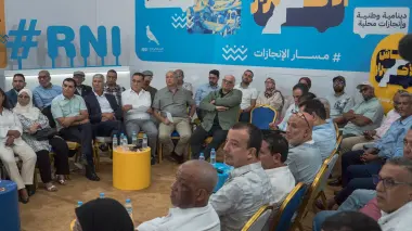 "نقاش الأحرار" يقود وزراء وبرلمانيين ومنتخبين تجمعيين في جولة بجماعات جهة مراكش آسفي