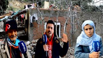 هذا هو أول منزل دمرته سيول الفيضانات في أعالي جبال درسة بتطوان والابن:"تعب الوالدين ضاع في رمشة عين"