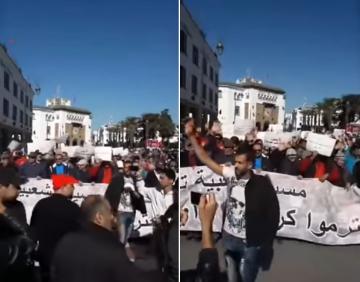 مسيرة بالرباط..تنديد بالحكم الصادر ضد بوعشرين و المعتقلين السياسيين