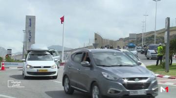 ميناء طنجة المتوسط .. عودة عملية العبور إلى وضعها الطبيعي