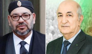 برقية تعزية ومواساة من الملك محمد السادس إلى الرئيس الجزائري