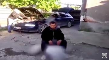 أخطر مقلب بالوسادة الهوائية للسيارة "airbag"