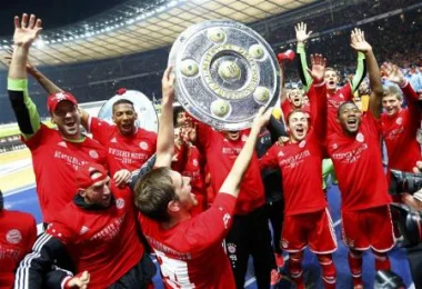 بايرن يضمن لقب الدوري الالماني قبل سبع جولات من النهاية