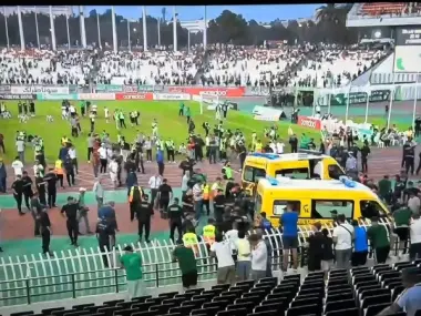 سقوط سياج في مدرجات ملعب 5 جويلية بالجزائر يُخلّف قتيلا ومصابين