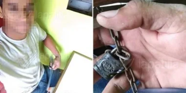 مطعم يقيد الزبائن بالسلاسل للتأكد من دفعهم الفاتورة