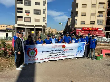 قافلة “حومتي والقلب الكبير” للجمعية المغربية للإغاثة المدنية تحطّ الرحال بجهة الدار البيضاء–سطات في مبادرات بيئية وصحية واسعة