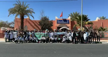 ممرضو طاطا يصعدون احتجاجاتهم ضد الإدارة الإقليمية للصحة