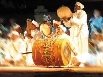 المهرجان الوطني لفنون أحواش علامة تميز مدينة ورزازات عن باقي المدن المغربية الأخرى