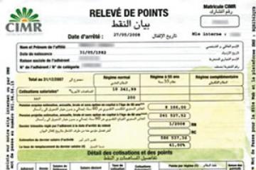 الصندوق المهني المغربي للتقاعد يضع رهن إشارة مشاركيه بيان النقط لسنة 2010 