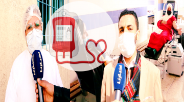 بالفيديو: جمعويون بـ"الصخيرات" ينخرطون في حملة لـ"التبرع بالدم" وسيدة تخلق الحدث بعدد المساهمات الذي تجاوز 30 مرة