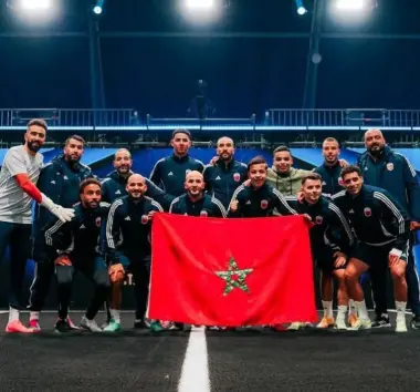 المنتخب المغربي يهزم أوكرانيا بنتيجة كاسحة في مونديال دوري الملوك بميلانو