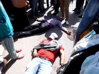 احتجاج طلابي بالقنيطرة يخلف 4 معتقلين