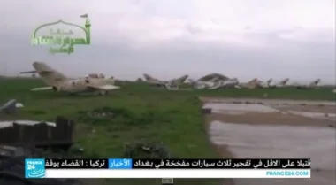 داعش تحلق بطائرات الميغ فوق سماء حلب