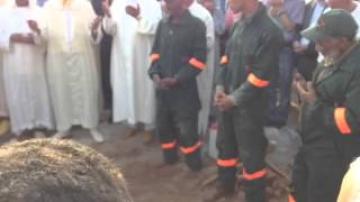 فيديو : جنازة الراحل القاضي مصطفى التراب بالرباط‏