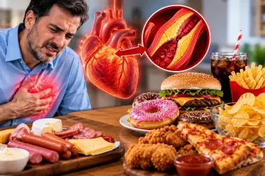 أخطر من التدخين ..  جراح قلب يُحذر من أطعمة تُدمر شرايين القلب