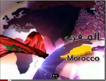 تقسيم خريطة المغرب في الألعاب العربية.