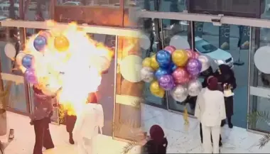 انفجار بالونات مشتعلة يحوّل عيد ميلاد في أوزبكستان إلى كارثة