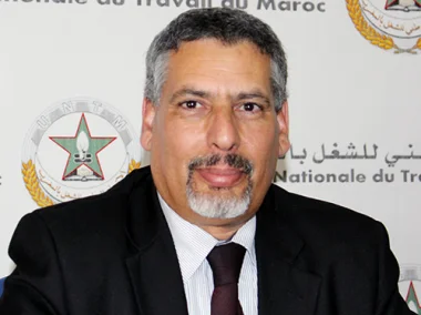عبد الاله حلوطي أمينا عاما للاتحاد الوطني للشغل بالمغرب