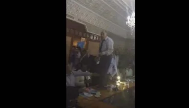 بالفيديو ... عربدة وسب في لقاء جامعة غرف الصيد البحري بطلها قيادي استقلالي