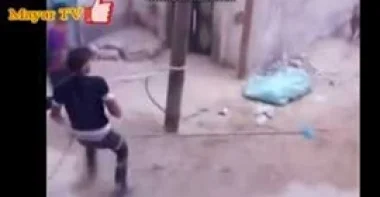 بالفيديو.. عجل هائج يمزق قيوده ويهرب من الذبح