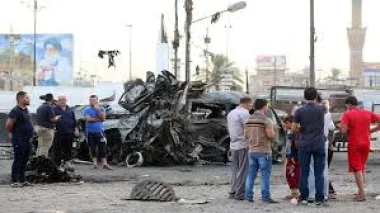 مقتل حوالي 33 شخصا جراء تفجير شاحنة مفخخة في سوق شعبية شمال بغداد