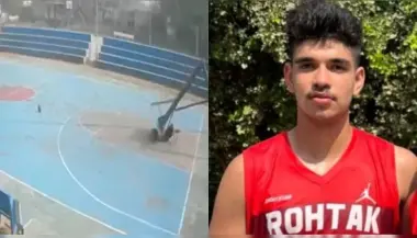 مأساة على أرض الملعب.. وفاة لاعب شاب بعد سقوط عمود سلة في الهند