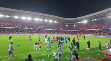 من قلب ملعب مولاي الحسن.. جماهير ولاعبي الكونغو في احتفال هيستيري بعد خطف بطاقة الملحق المونديالي