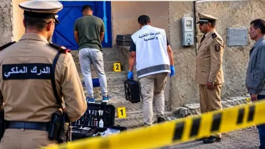 بعد الجريمة التي هزّت تونفيت.. تقنيو الدرك الملكي يحلون بمسرح الجر.يمة