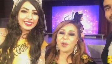 بالفيديو: المغربية ملكة جمال العرب لابسة فستان مرصع بالمجوهرات ..والثمن ديالو 55 مليون سنتيم