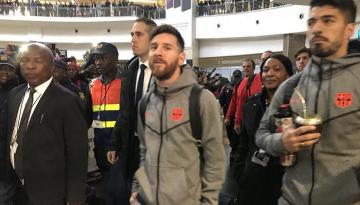 ميسي يبدي إعجابه بنجم برشلونة المقبل