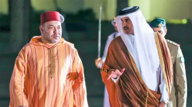 الملك محمد السـادس يهنئ أمير دولة قطر