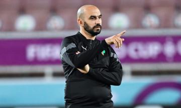 الركراكي في أول ظهور إعلامي بعد خيبة "الكان"