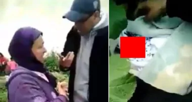 فيديو هز المغاربة...مواطنون يحاصرون امرأة مسنة حاولت التخلص من رضيع