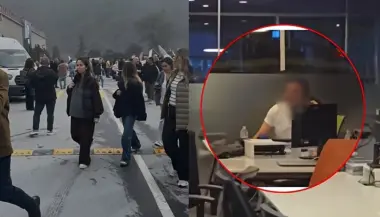 فيديو .. مسلّح يقتحم قناة "بي إن سبورتس" في إسطنبول ويثير الذعر بين الموظفين