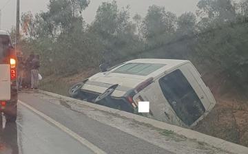 جرحى بعد انقلاب حافلة لنقل المستخدمين بالقنيطرة