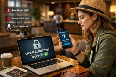 مايكروسوفت تحذر المسافرين: احذروا استخدام Wi-Fi المجاني في الفنادق