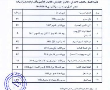 هذه هي التغييرات التي أدخلها حصاد على العطل المدرسية