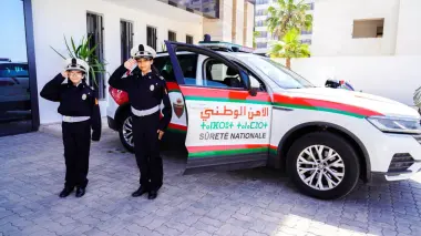 ولاية أمن أكادير تحتفي بالطفلتين "وئام وسارة"