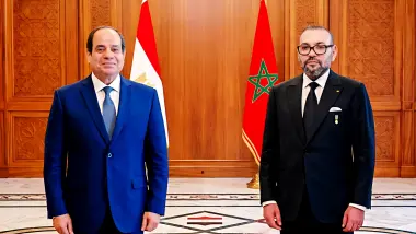 برقية تهنئة من الملك محمد السادس إلى الرئيس المصري عبد الفتاح السيسي