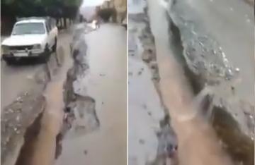 الأمطار تفضح هشاشة الطرق بمدينة بركان