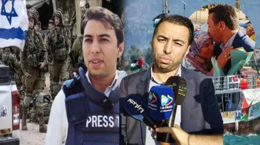الصحفي محمد البقالي يلتقي بوالديه لأول مرة بعد الإفراج عنه من قبل السلطات الإسرائيلية
