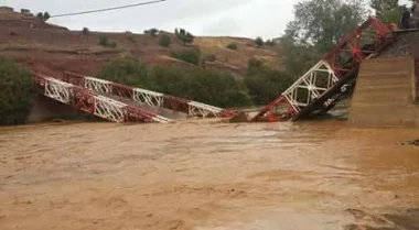 هذا موعد فتح القنطرة الحديدية على وادي العبيد بإقليم أزيلال