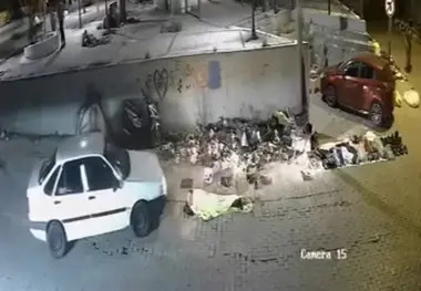 مشرد ينجو  بأعجوبة بعد دهسه بسيارة في تركيا (فيديو)