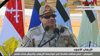 السيسي: مصر ستقف صامدة في مواجهة الإرهاب