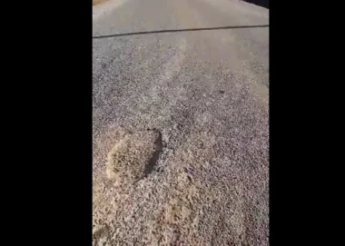 بالفيديو... نائب رئيس جماعة قروية يفضح "الغش" في طريق حديثة ويحرج مديرية التجهيز ويطالب بفتح تحقيق