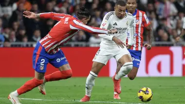 مبابي ينقذ ريال مدريد من الخسارة أمام أتلتيكو في ديربي مثير