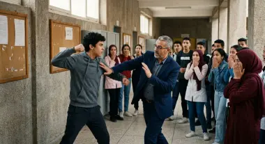 جدل واسع بعد تنازل مدير ثانوية عن شكاية ضد تلميذ اعتدى عليه بالضرب (وثيقة)